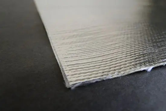 HELIX RACING 12' x 40' Aluminumized Heat Barrier W - High-Performance Thermal Shield for Automotive and Industrial Use