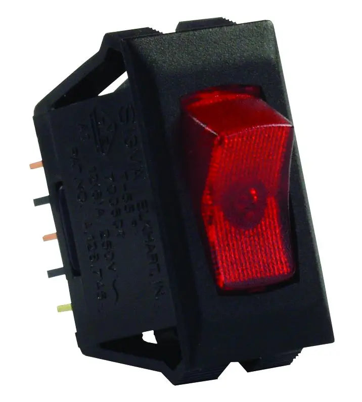 JR Products Ill 120V On/Off Switch with Red and Black Handle - Part Number 12515