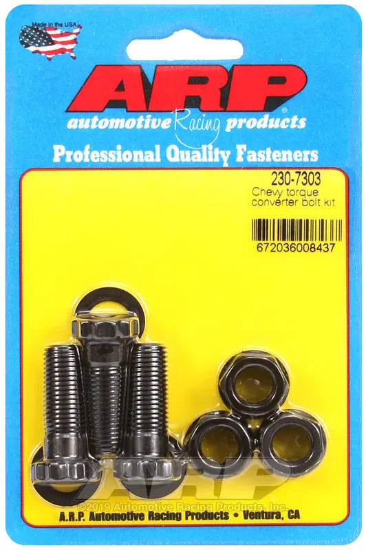 ARP Torque Converter Bolt Part #2307303 for Automotive Applications