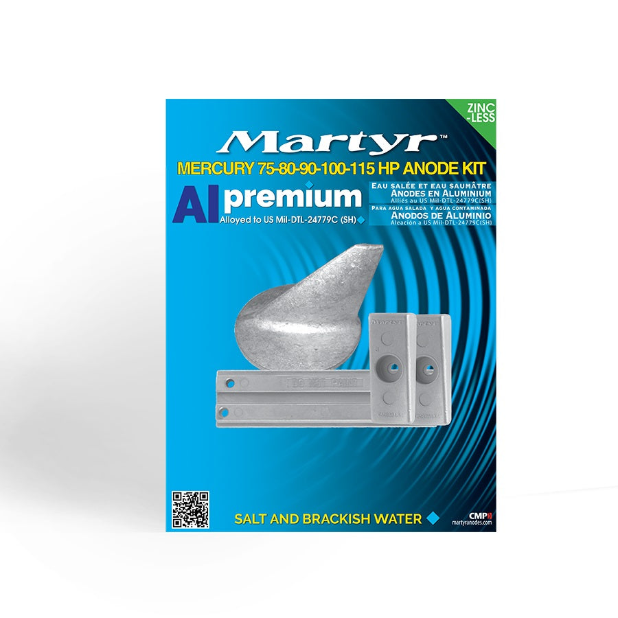 CMP Group Mercury 75-115 Anodes Kit (Part Number: M75115KITA)