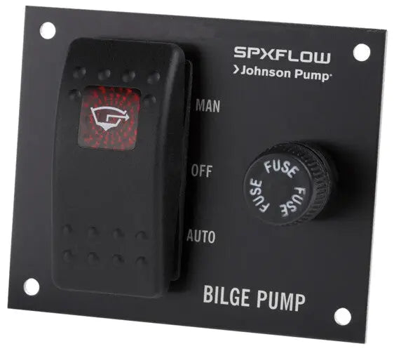 Johnson Pump Bilge Pump 12V with 3-Way Panel Switch (Part #82044)