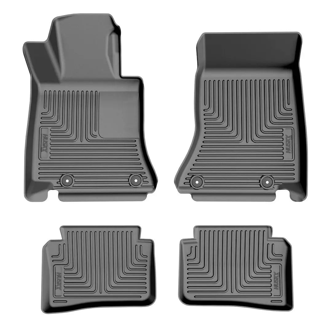 HUSKYLINER WB Front & Second Seat Floor Liner for Mercedes-Benz C300 (2022-2025)