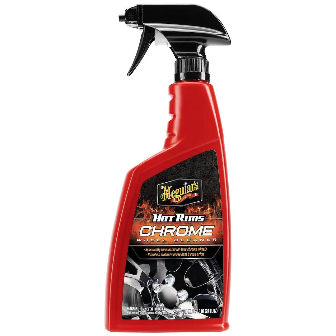MEGUIARS WAX Hot Rims Chrome Wheel G19124 – Premium Alloy Wheel Polish and Protectant