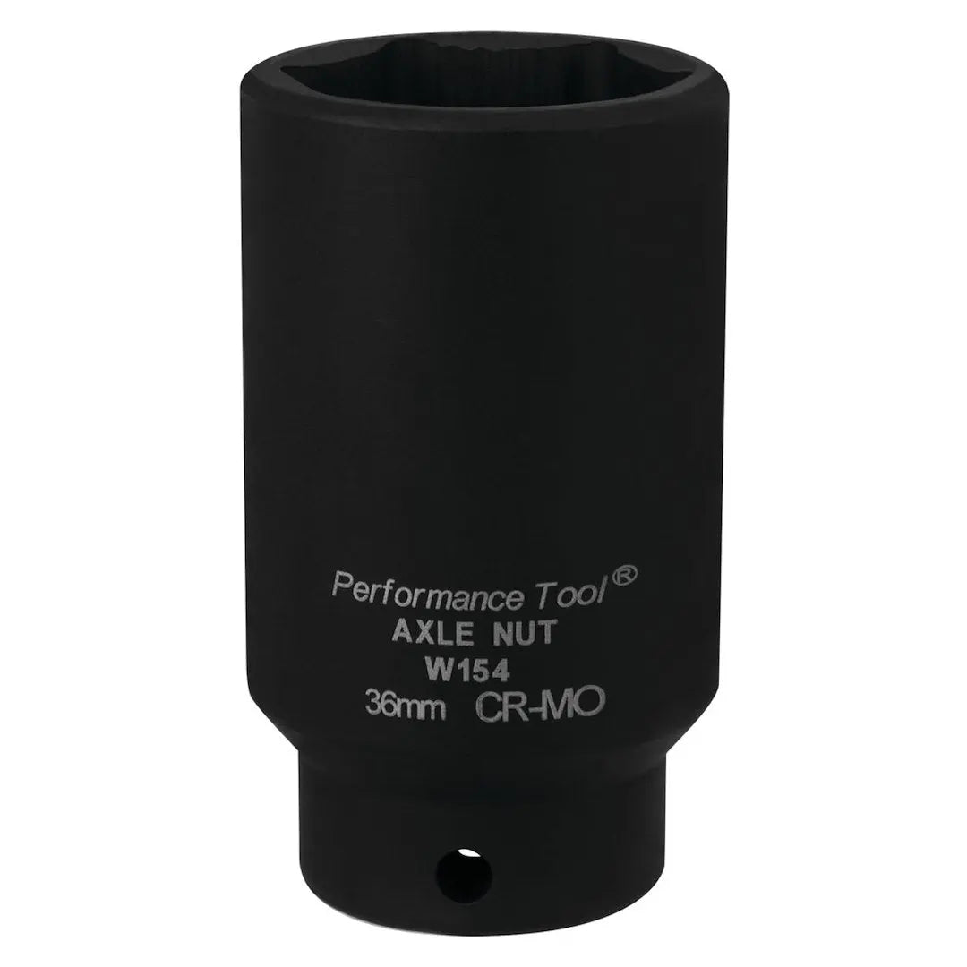 Perform Tool W154 36mm Axle Nut Socket for Heavy-Duty Applications