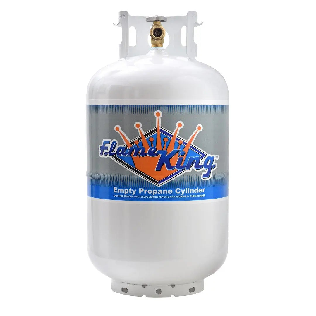 Flame King LP Cylinder #30 DOT OPD - 20 lb Propane Tank for Safe Storage and Transport