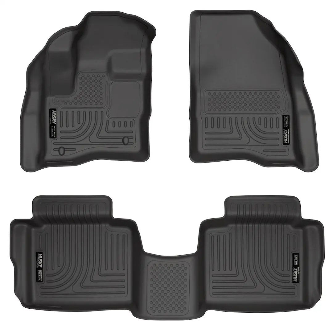 HUSKYLINER W.B. Taurus 4-Piece Black Floor Mat Set for Ford Taurus (2010-2019) by HUSKYLINER