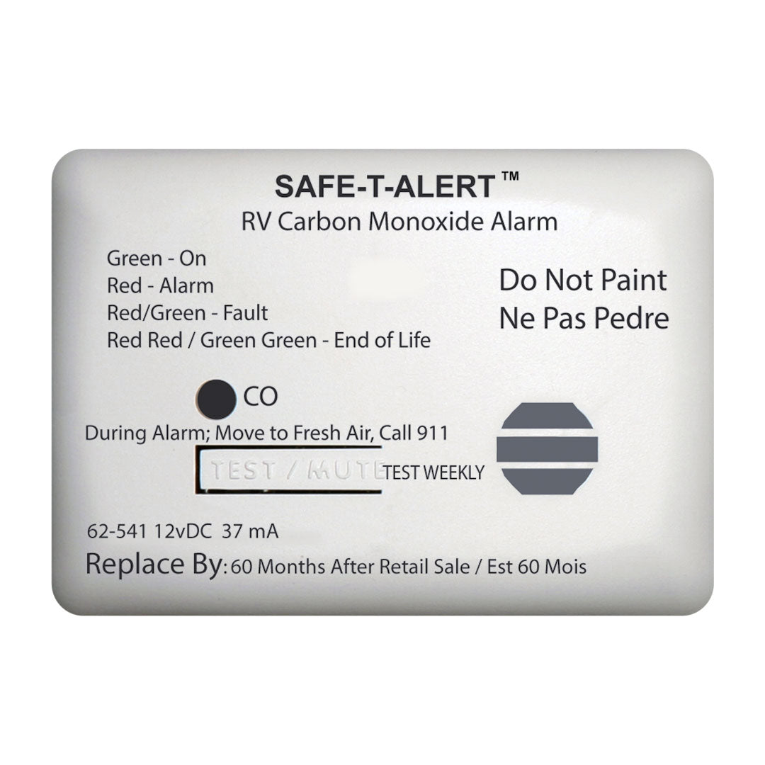 MTI Industry CO Alarm Model 62451WT for Carbon Monoxide Detection