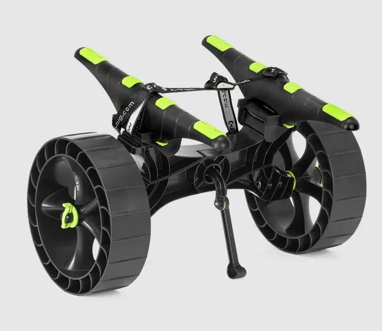 Railblaza C-Tug with Sandtrakz Wheels for Stable Marine Transport