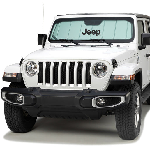 COVERCRAFT UVS100 Custom Sunshade with Jeep L Design – Durable UV Protection for Your Vehicle