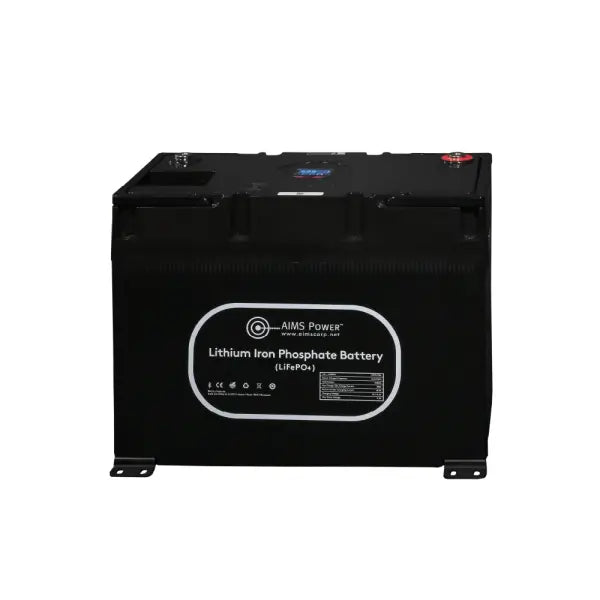 AIMS POWER 12V 135A LiFePO4 Battery with Heater - Reliable Power Solution