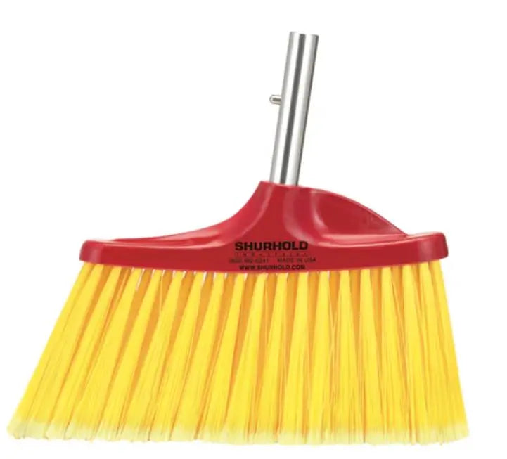 SHURHOLD IND Angled Floor Broom - Part Number 120 for Efficient Cleaning