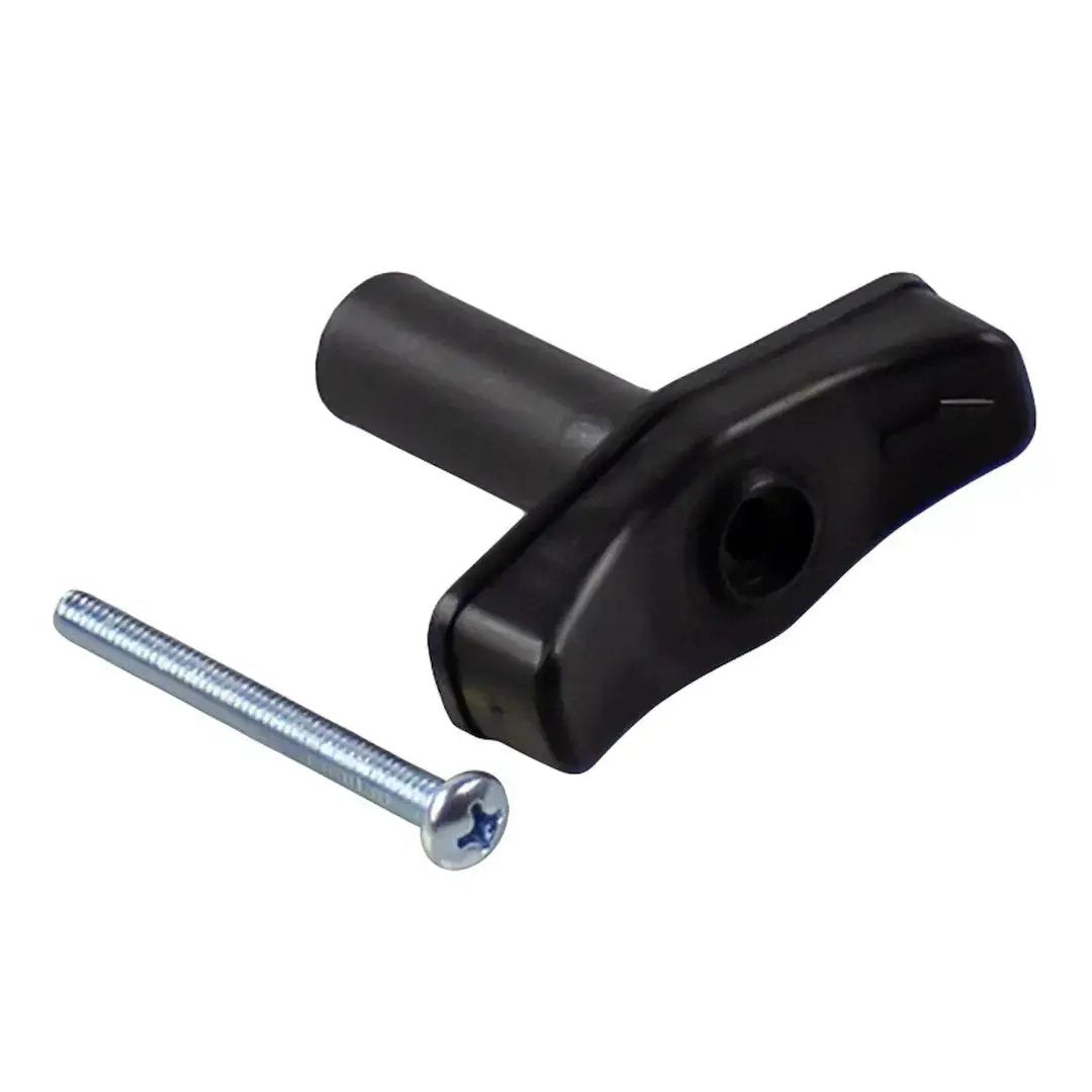 Dometic K114009 Black Crank Handle for Marine and RV Applications by DOMETIC