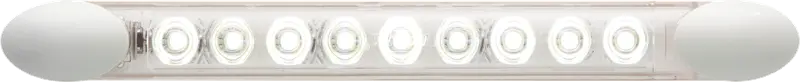 Optronics ILL70CB 8-Inch Clear LED Light Strip with On/Off Switch, 12V
