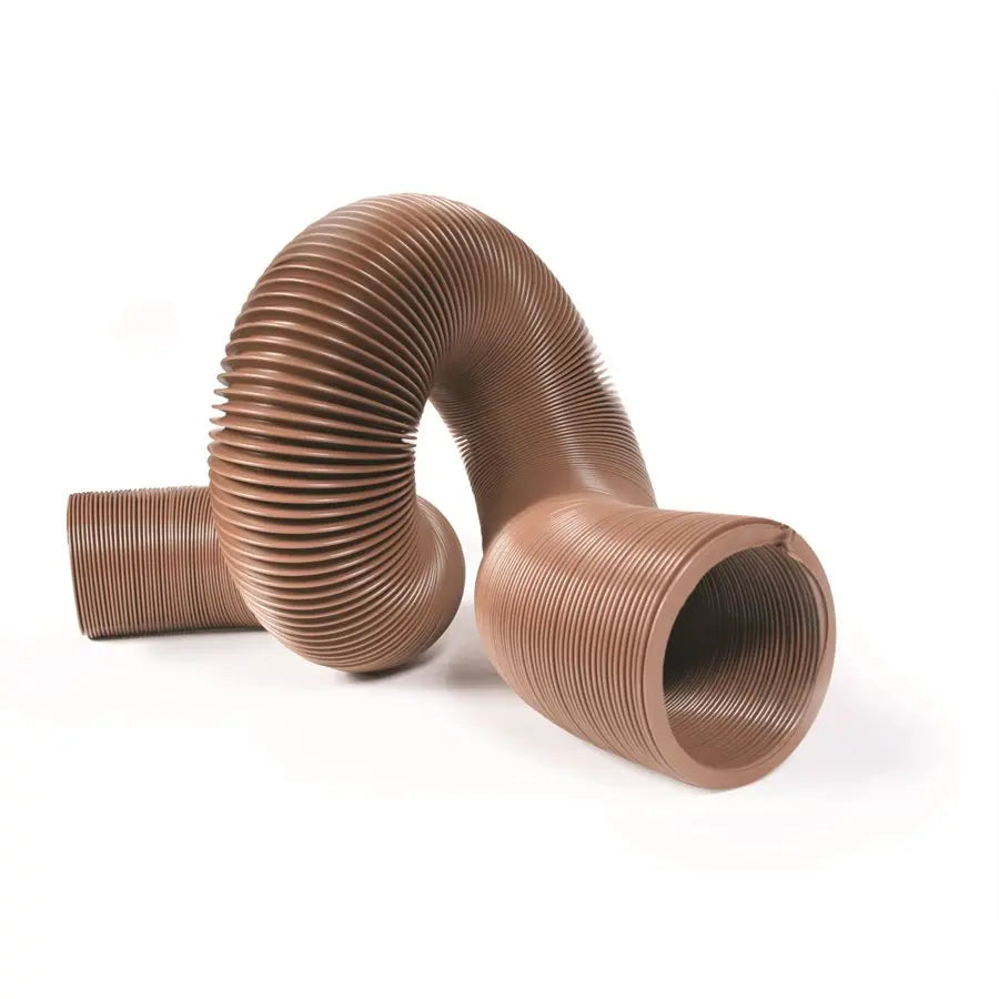 Camco HTS 10' Heavy Duty Sewer Hose Brown – Durable RV Waste Disposal Solution