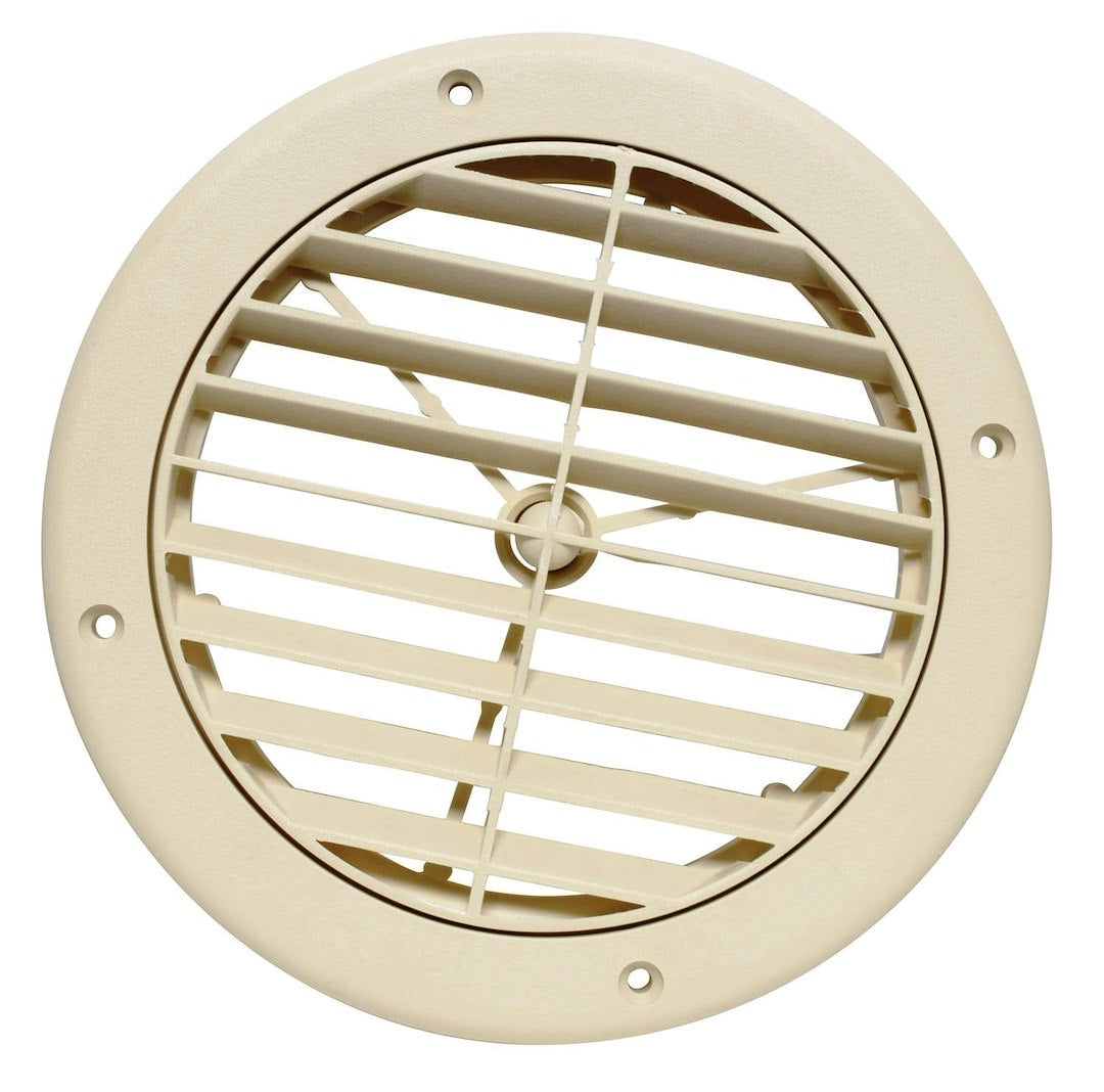 Valterra LLC A103362VP 5' Beige Air Conditioner Vent Louv for RVs and Trailers