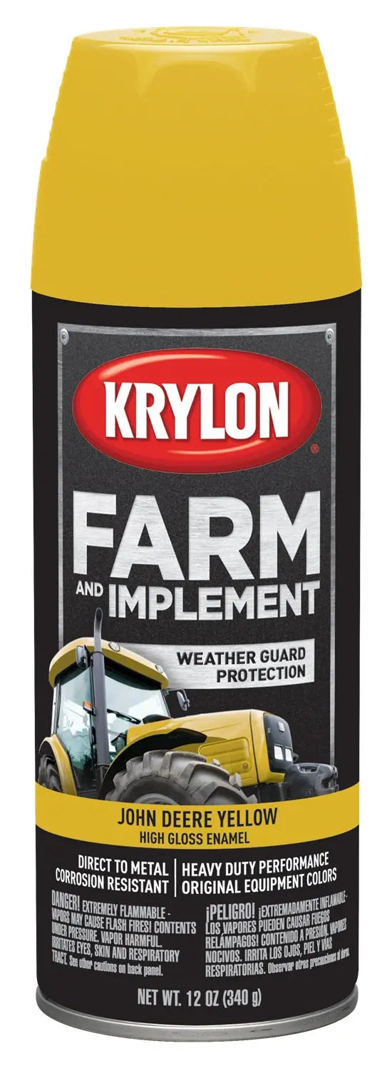 VHT Farm JD Yellow 12 oz Automotive Paint - Part Number 1934