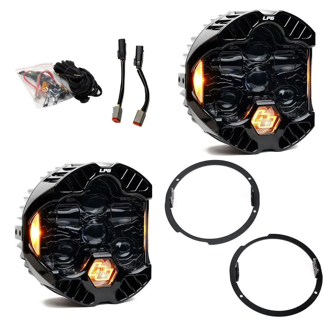 Baja Designs 448311 DOT LP6 Headlight for Jeep Wrangler (2007-2018)