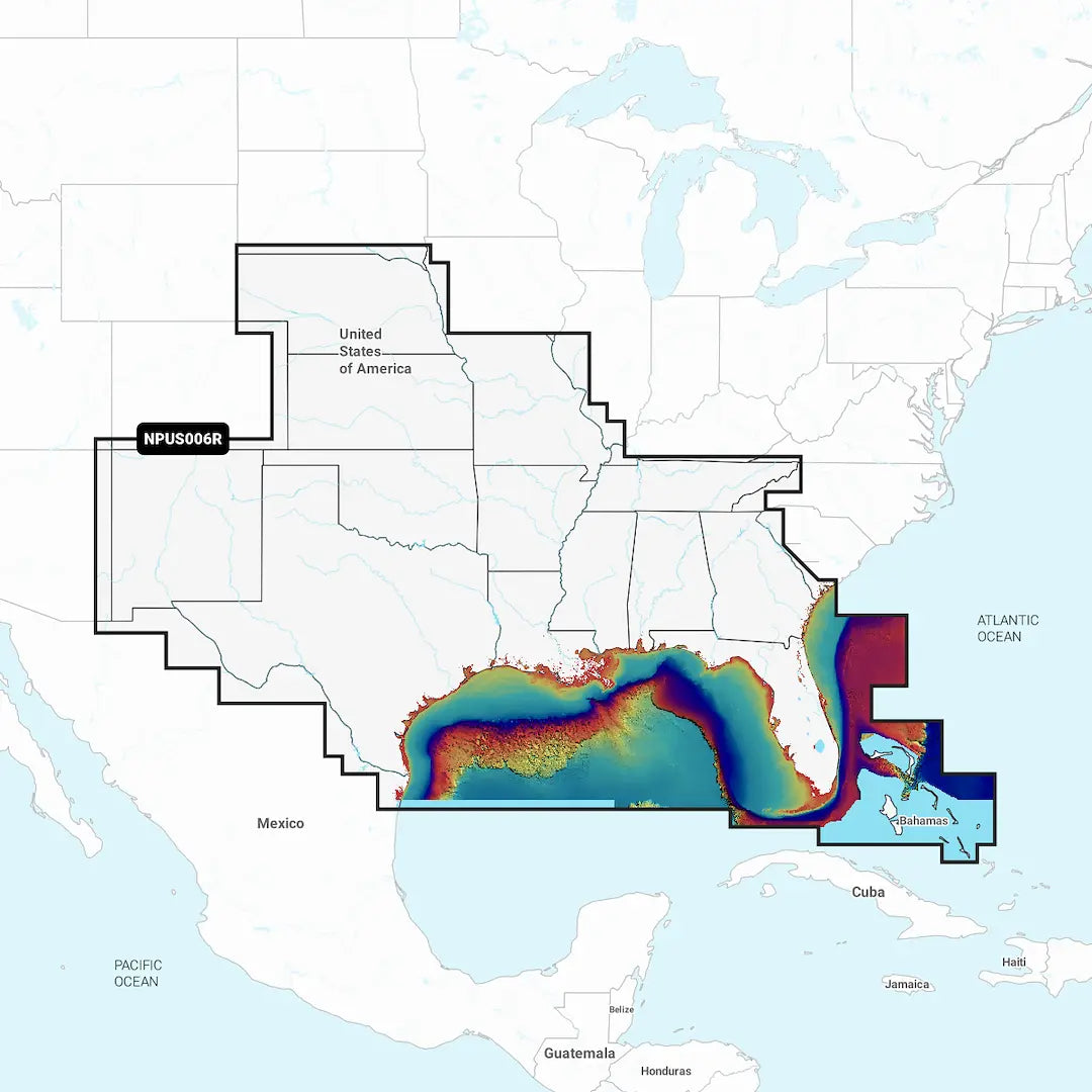 Navionics US006R U.S. South Marine Chart for Navigation and Planning