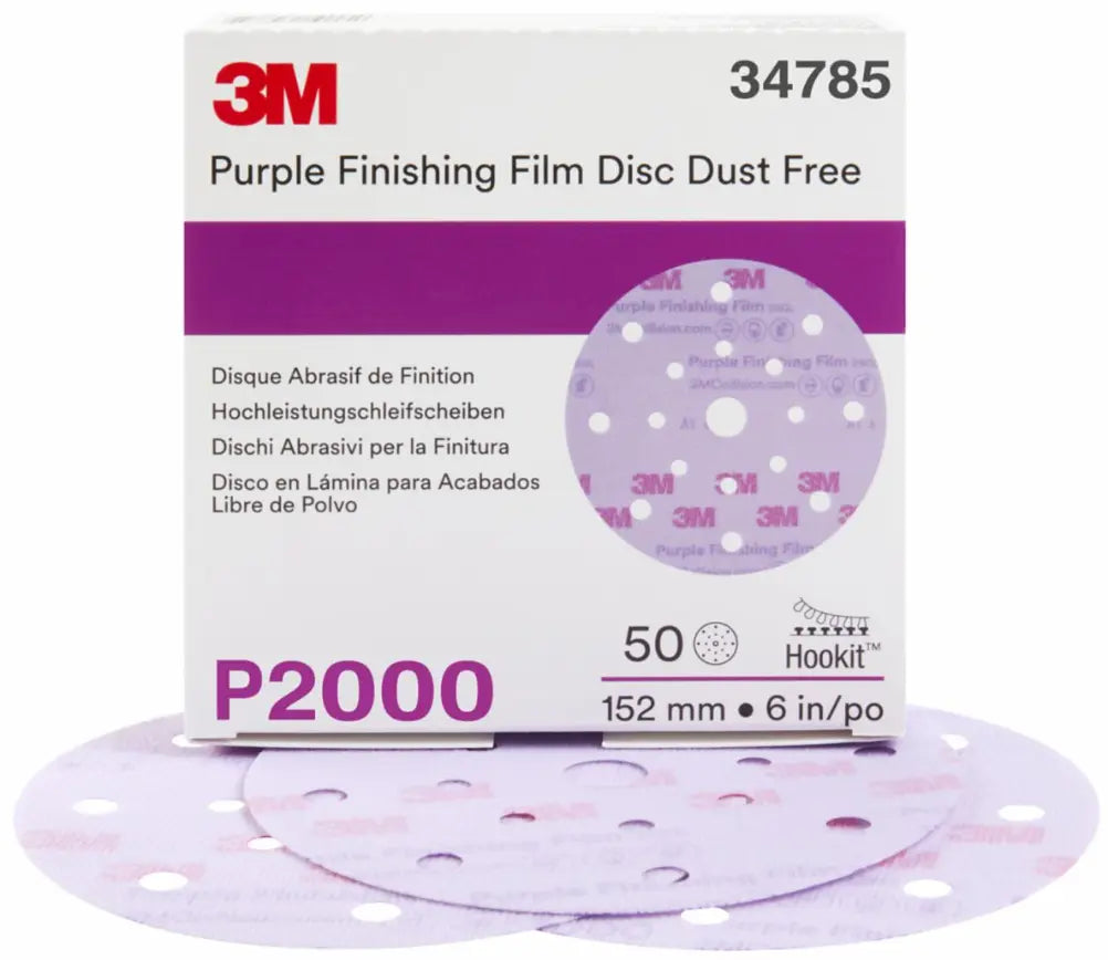 3M Hookit Finishing Film Disc DUS (Part Number 34785) for Precise Surface Finishing