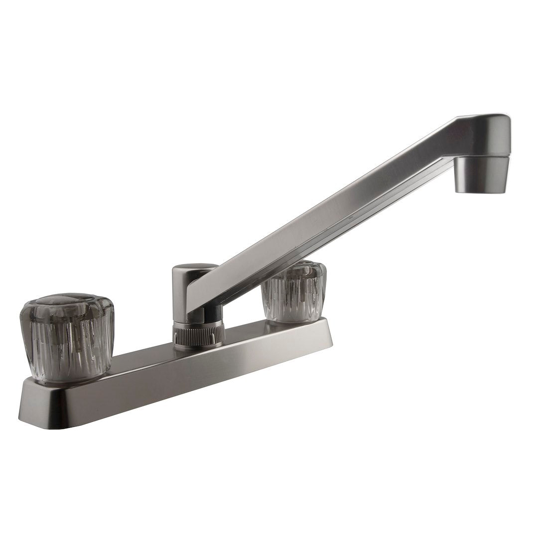 DURA FAUCET DFPK600SSN Two Handle Faucet with Smoked SBSN Finish