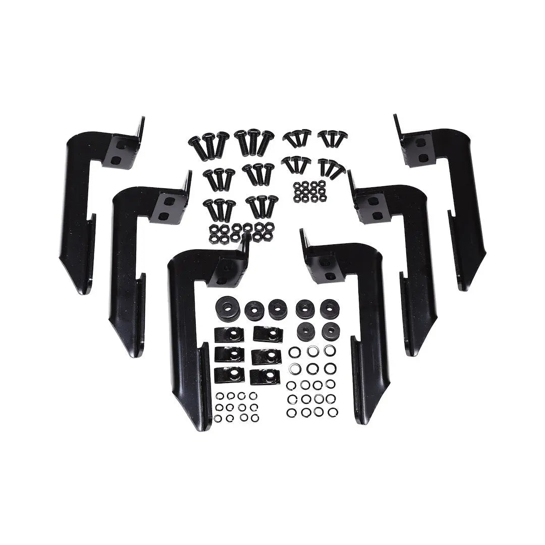TrailFX R0029MK Black Rear Bumper Mounting Bracket for Truck and SUV