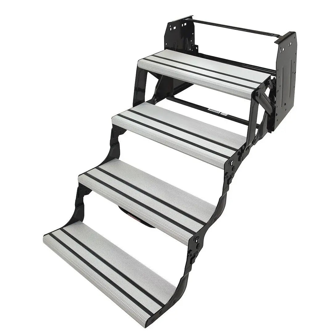 Lippert Components Quad Aluminum Tread Step - Hybrid Model, Part #432698
