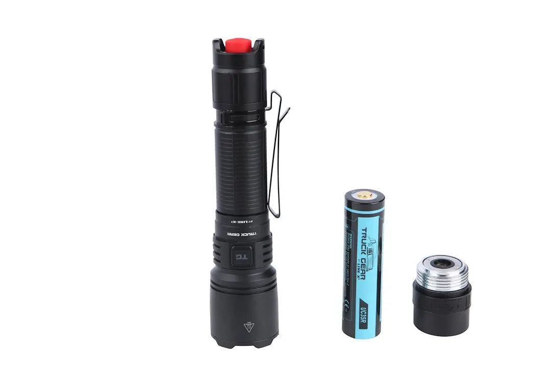 TRUCK GEAR Hi-Power Flashlight FLSHLIGHT - Compact, High-Intensity Portable Lighting