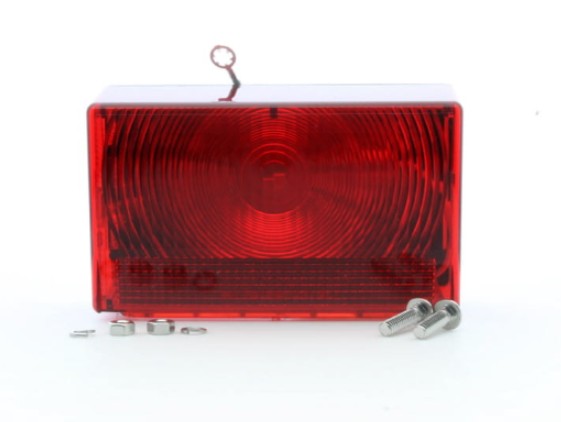 Optronics ST57RS Sub Rect Driver Taillight Red by Optronics