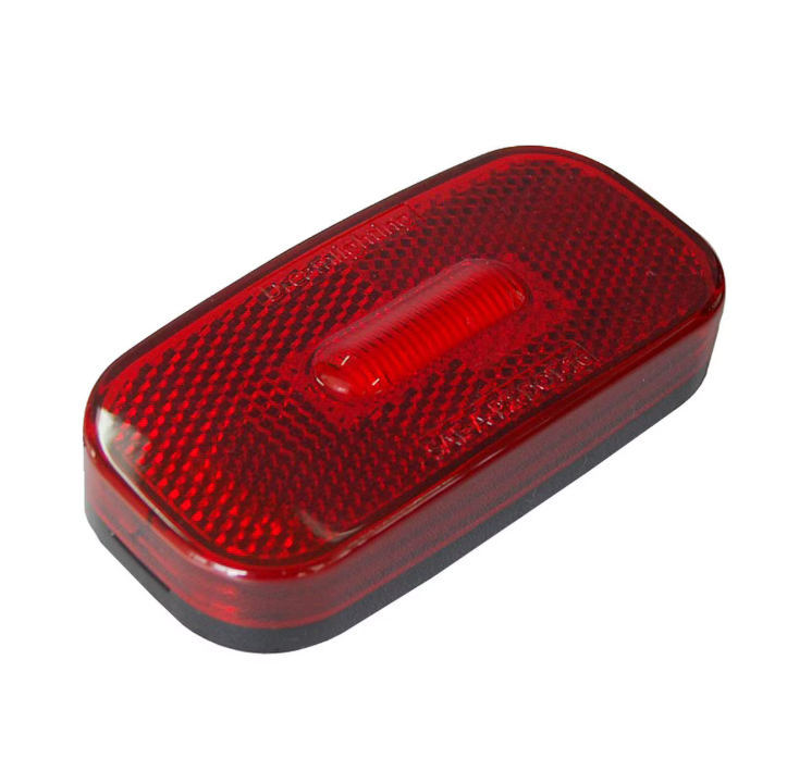 Creative Pro LED Rectangle Clearance Light in Red - Part Number 3110101R