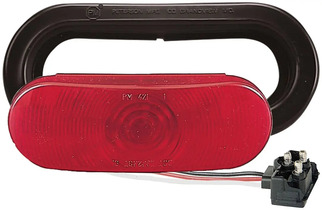 Peterson Manufacturing V421KR Package Stop-Turn Light with Ground Wire