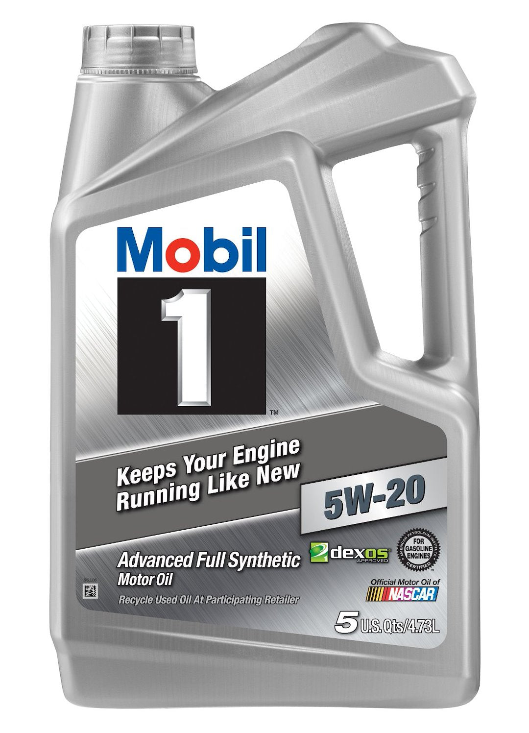 Mobil M1 5W20 Synthetic Motor Oil – 5 Quart Jug