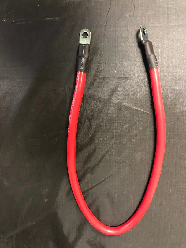 HELIX RACING Battery Cable Red 18' - High-Performance Automotive Power Cord