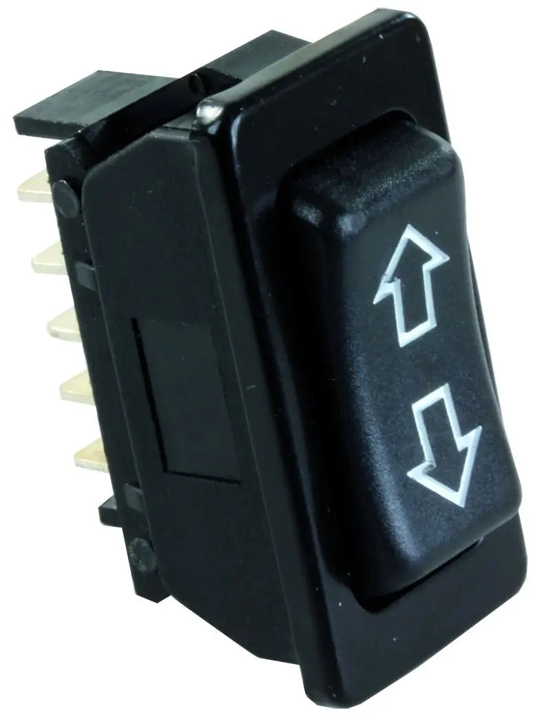 JR Products 12V Furniture Switch Black (Part Number 13925)