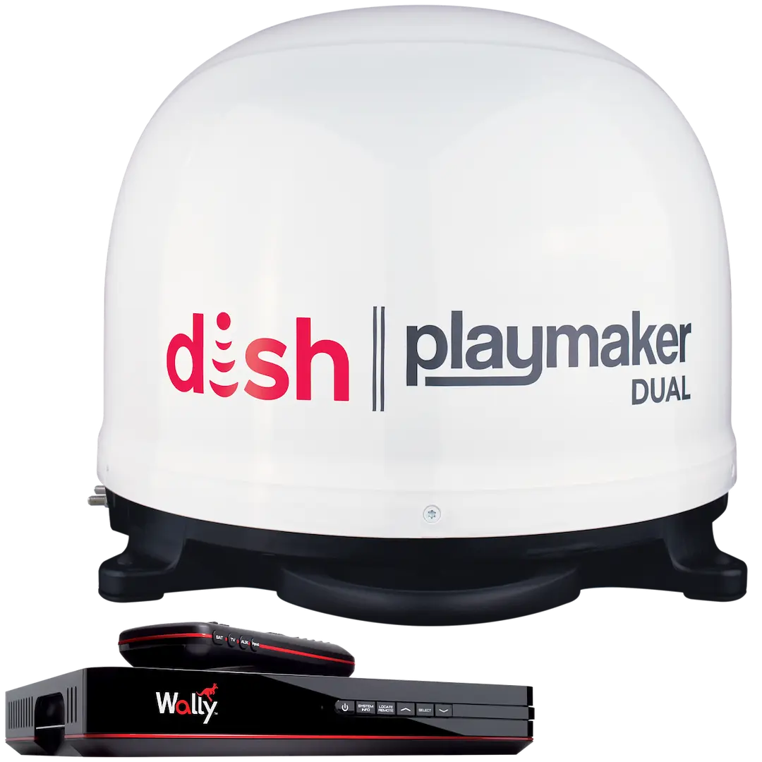 Winegard Dish Playmaker Bundle White - Model PL8000R