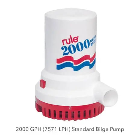 RULE 2000 Pump 24V - High-Performance Marine Pump with Reliable Operation