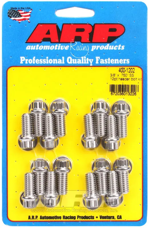 ARP Head Stud & Bolt Set - Part Number 4001202
