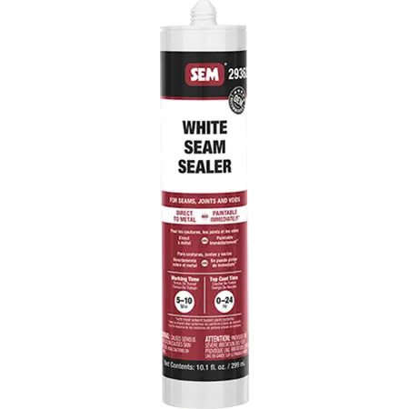 SEM Products 29362 1K Seam Sealer - White for Automotive and Industrial Repairs