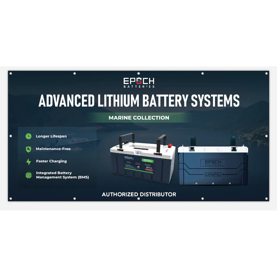 EPOCH BATTER MarkMarine Marine Collection Indoor/Outdoor Battery