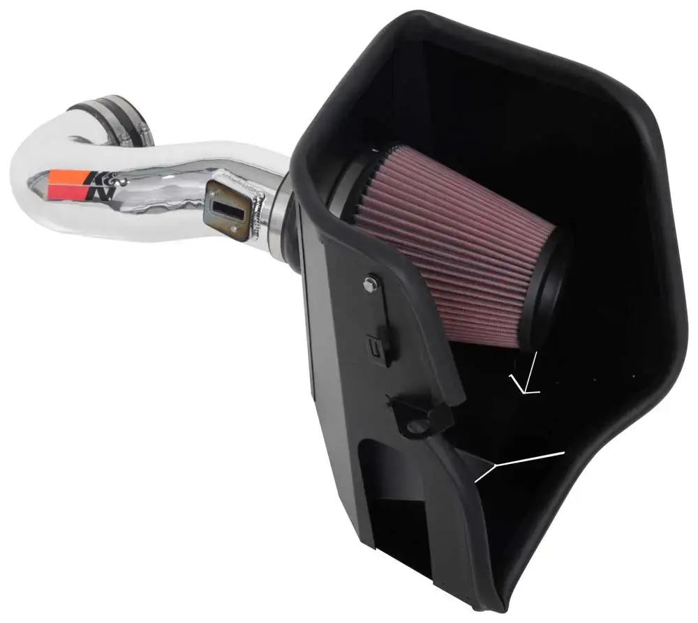K&N Filter Performance Intake Kit for Chevrolet Silverado - Part Number 773110KP by K&N FILTER
