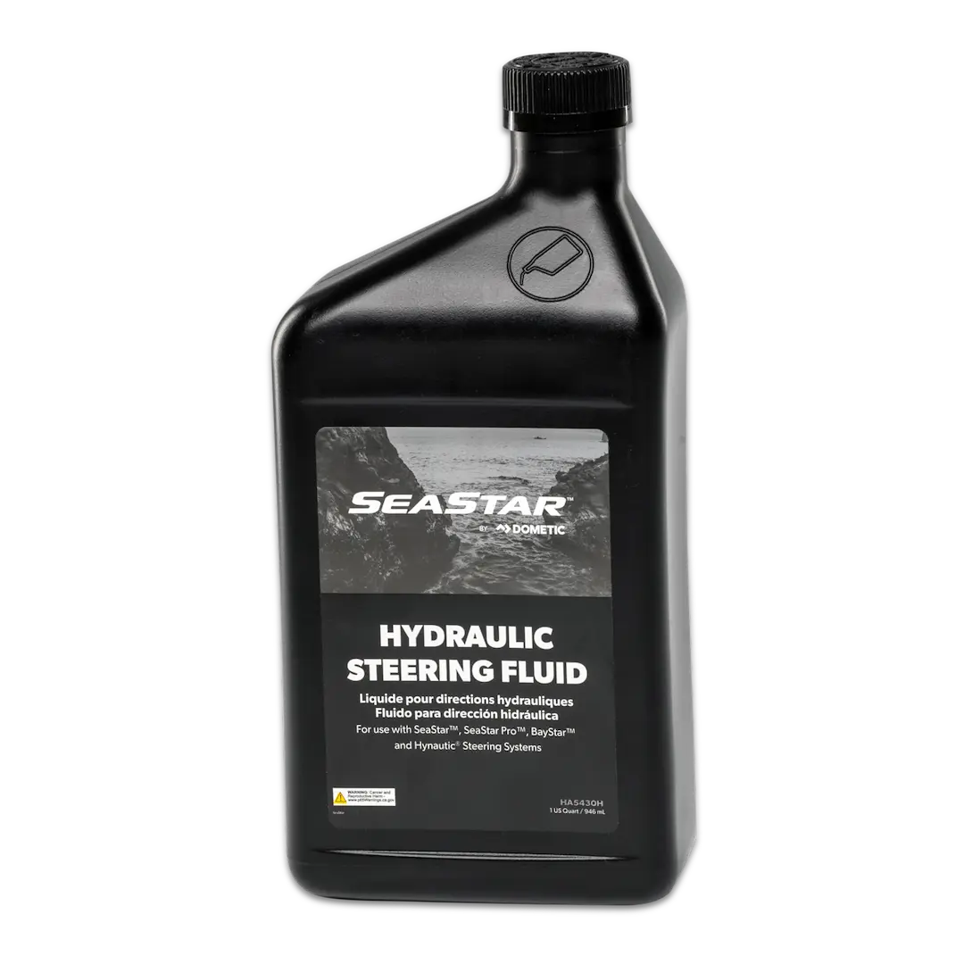 Seastar Hydraulic Oil, 32 Fl Oz – Reliable Marine Hydraulic Fluid for Boat Steering and Controls