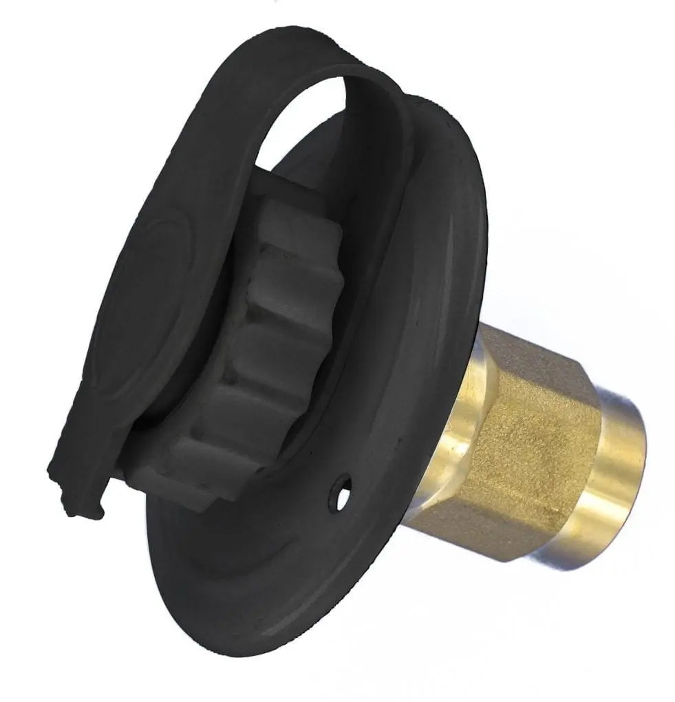 Valtierra LLC Water Inlet FPT Black with Carded Packaging – Part Number A010175LFV