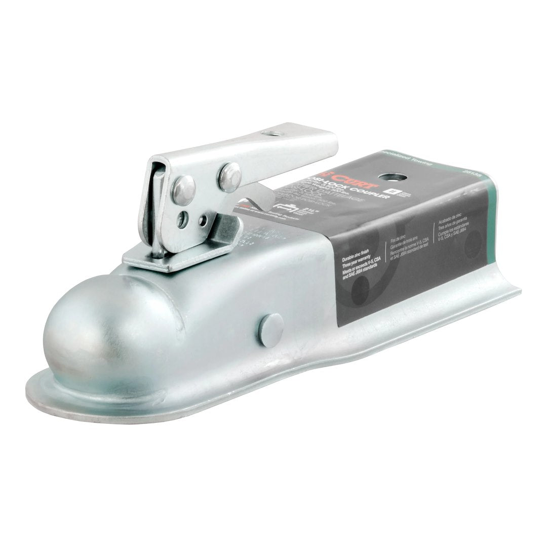 CURT Manufacturing Posi-Lock Coupler (Part #25135) for Secure Towing