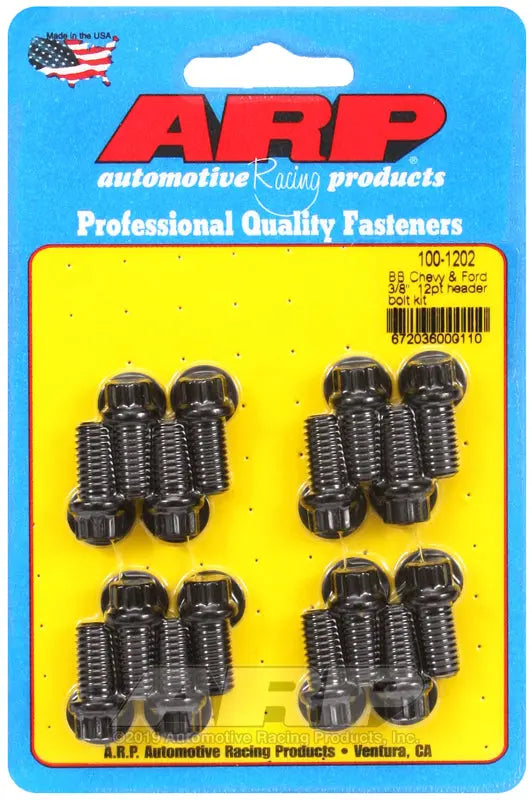 ARP HDR Bolt Kit BBC/BBF 3/8 - Reliable High-Performance Fasteners