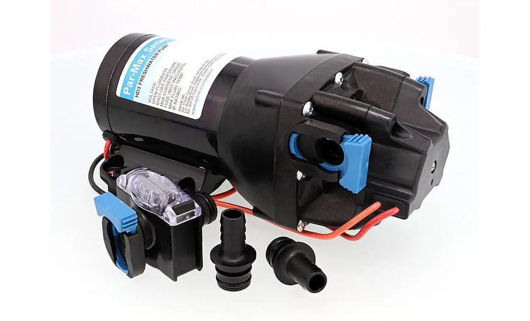 JABSCO PARMAX HD3 12V DC Water Pump (Part #301J118S3A) | 3 GPM, 60 PSI