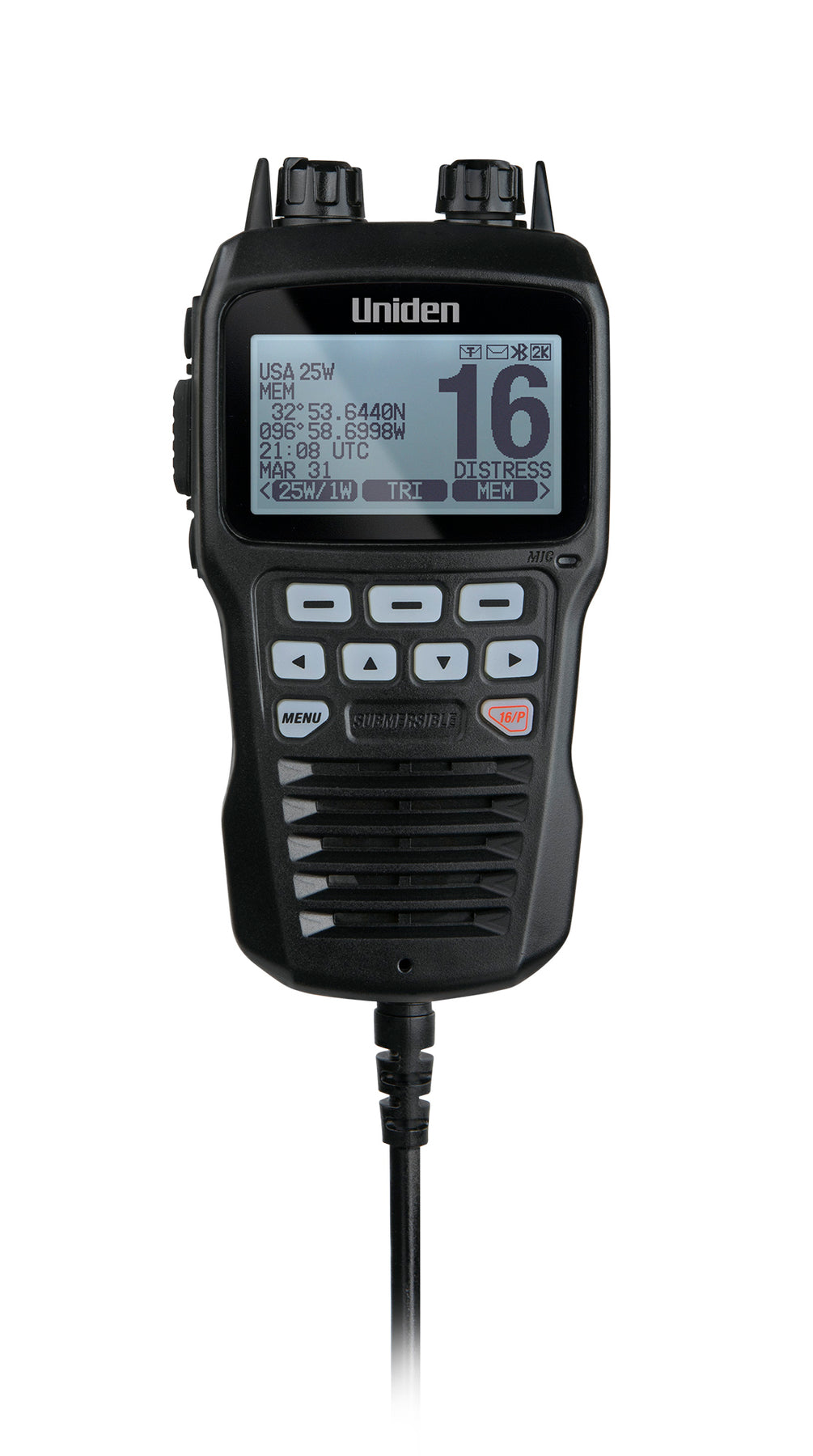 UNIDEN AMERI UMRMICBK Remote Microphone for UM725 Series RA