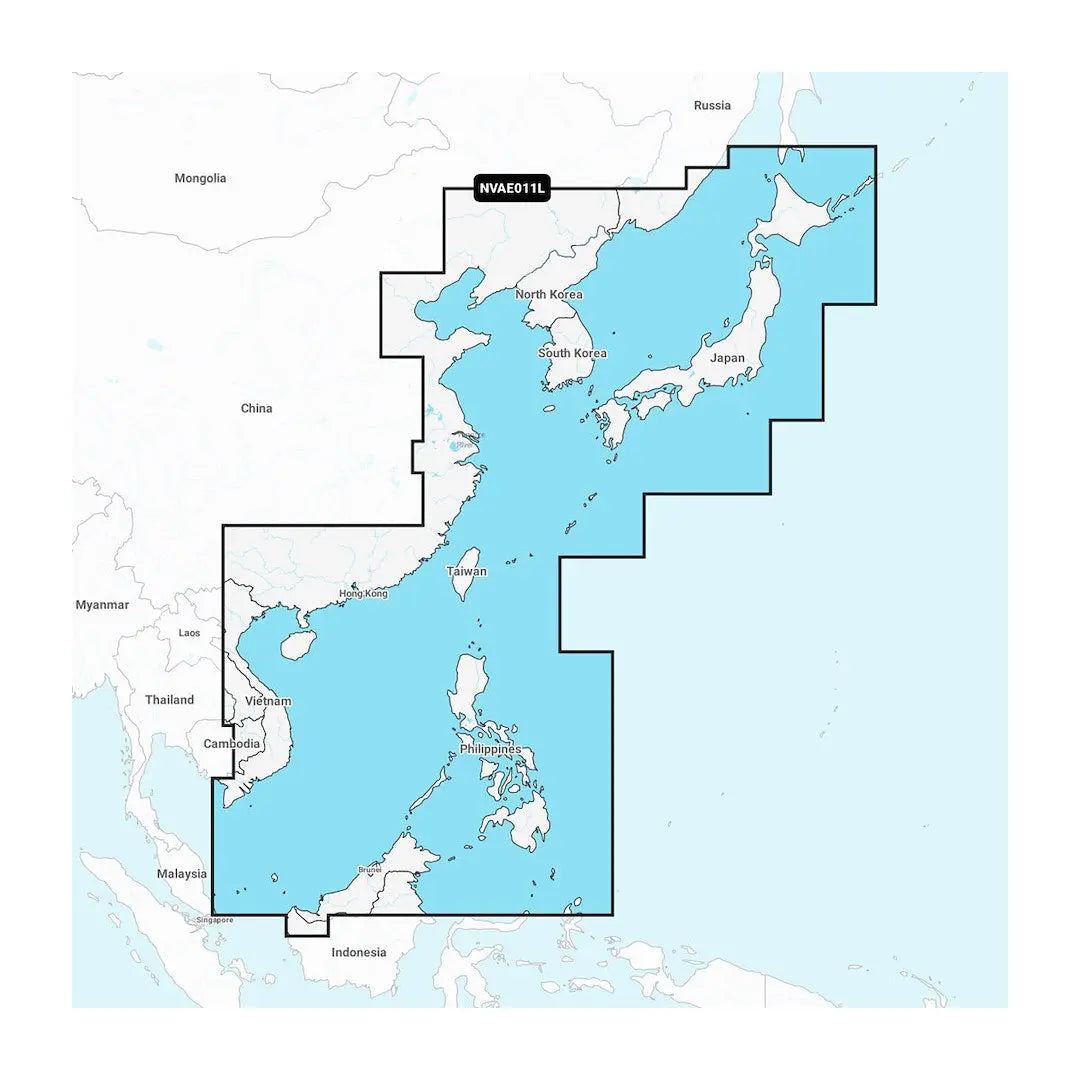 Garmin Carto China Sea & Japan Navionics Map Card (Part Number 010C121400)