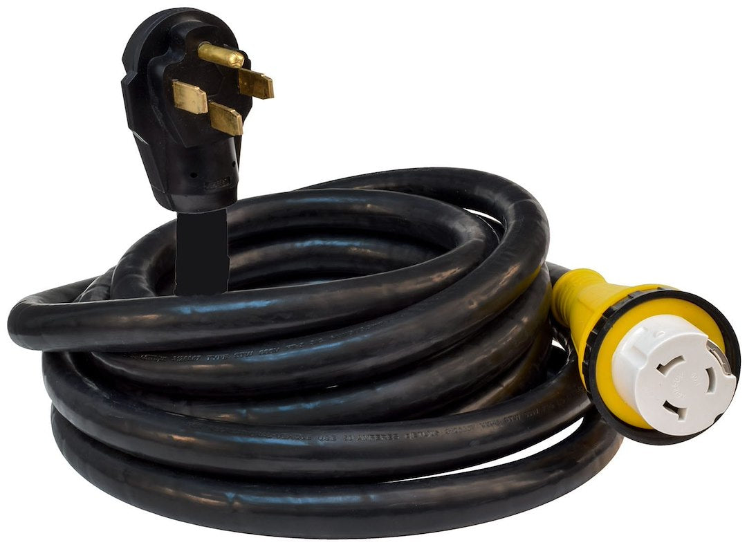 Valterra LLC 50A 25' Black Detachable Power Cord (Part Number A105025EDB)