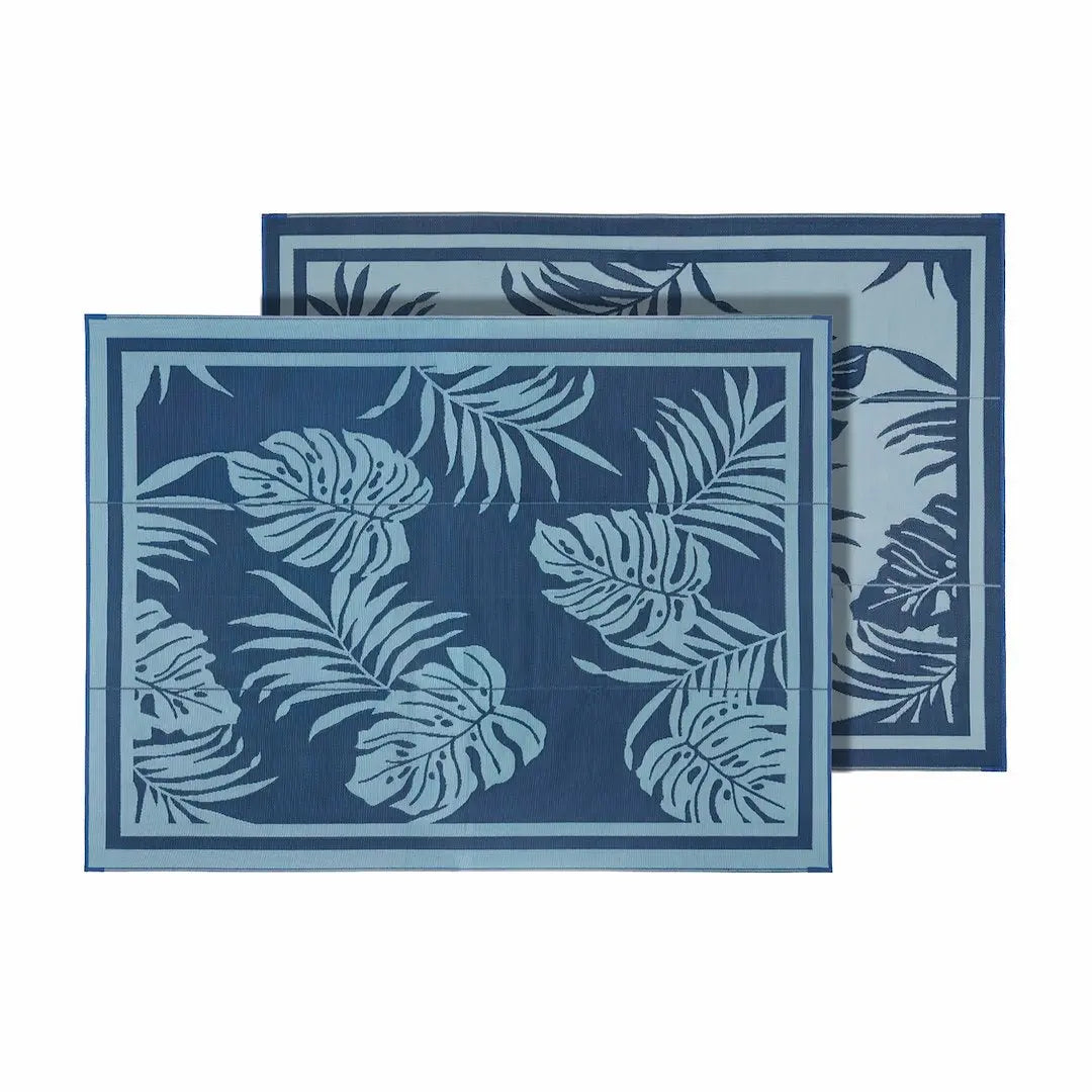 Faulkner Mat Paradise 9x12 Blue - Durable Non-Slip Floor Mat for Commercial and Home Use