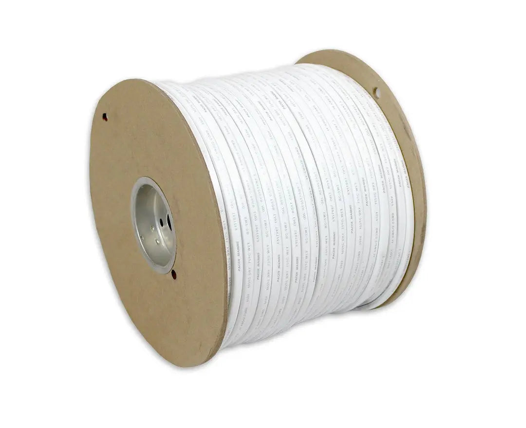 PACER 16/2 UL Boat Cable with Red Line, 500 ft - Part Number W162DC500