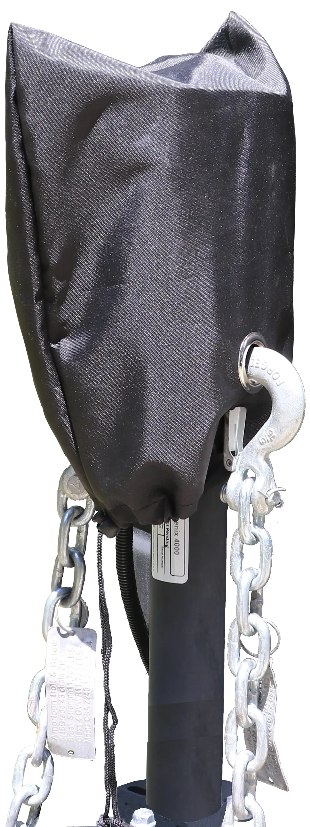 ULTRA FAB Tongue Jack Cover - Part Number 38944020 for Trailer Protection
